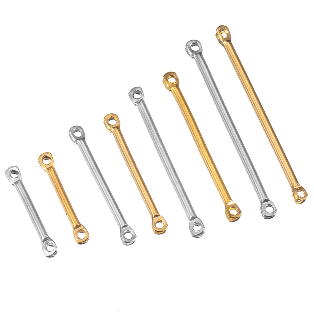 Jewelry Making Drill - 20 ชิ้น 15-30 มม.สแตนเลสสตีลแบนหัวสําหรับ DIY ต่างหูสร้อยคอเครื่องประดับทํา