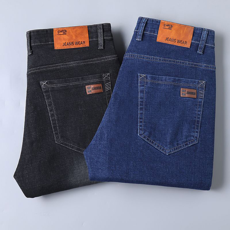 Levis Jeans 501 - 2026 ใหม่ผู้ชายแฟชั่นยืด SLIM FIT กางเกงยีนส์ชายนุ่มสบายทุกวันเดนิมกางเกงคลาสสิกสีฟ้ากางเกงสีดำ