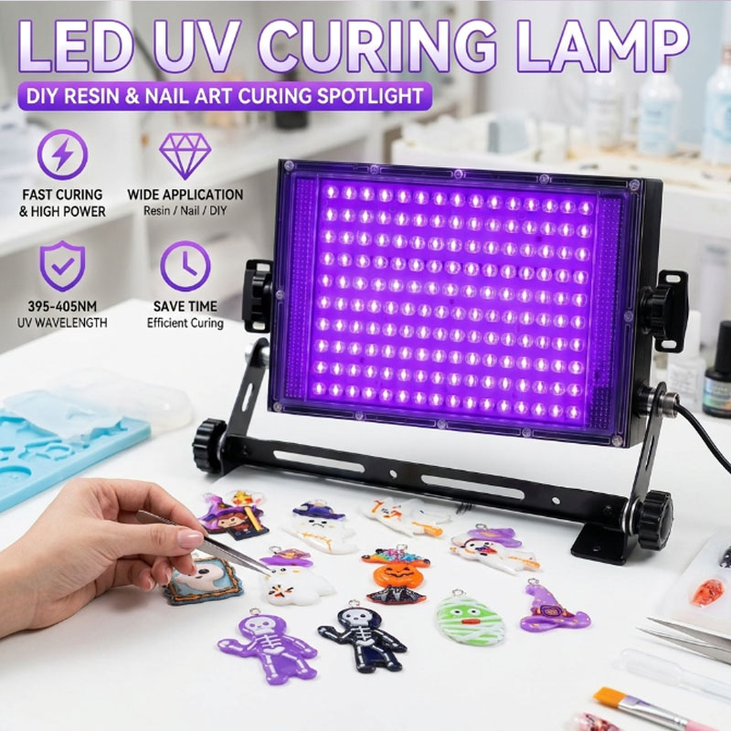 Jewelry Making Dc - โคมไฟ LED UV ความสว่างสูงสำหรับงาน DIY เรซินอีพ็อกซี่,