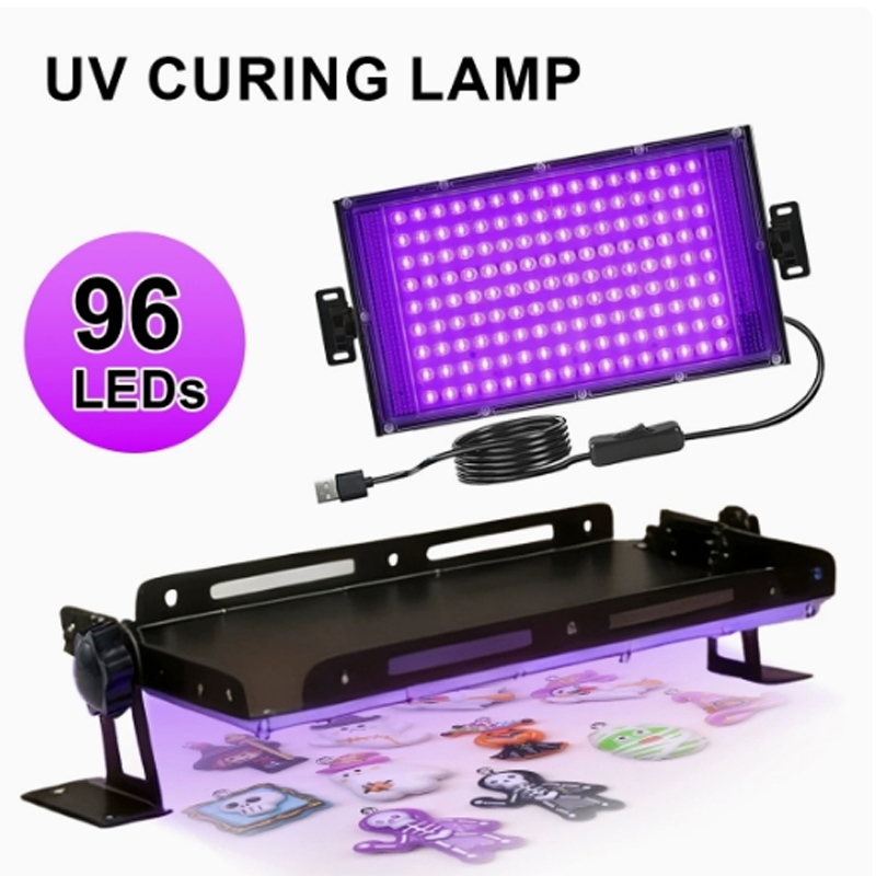 Jewelry Making Dc - ชุดไฟยูวีสำหรับเรซิ่นพร้อมกล่องพกพา 50/96/144 LED เหมาะสำหรับงาน DIY ทำเครื่องประดับ