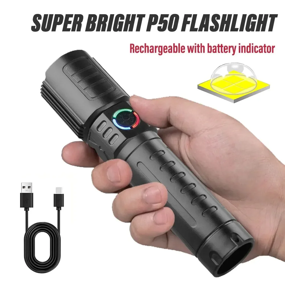 Jewelry Making Torch - ไฟฉาย LED Super Bright พร้อมลูกปัด P50