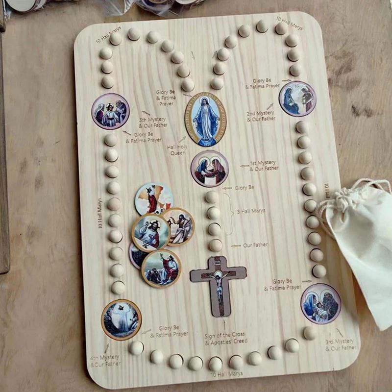กระดานลูกประคำไม้พร้อมลูกประคำ - Jewelry Making Board บทวิจารณ์และราคา