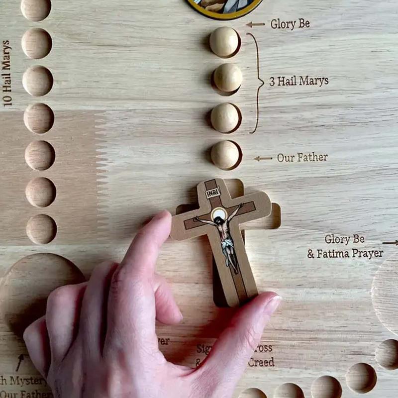 กระดานลูกประคำไม้พร้อมลูกประคำ - Jewelry Making Board บทวิจารณ์และราคา