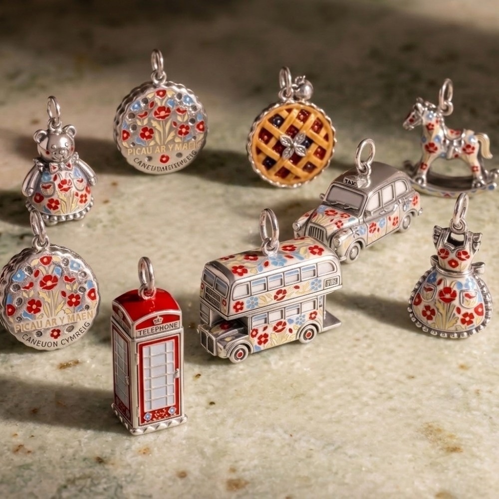 จี้การ์ตูนสแตนเลสสตีล ขนาดเล็ก - Jewelry Making London บทวิจารณ์และราคา