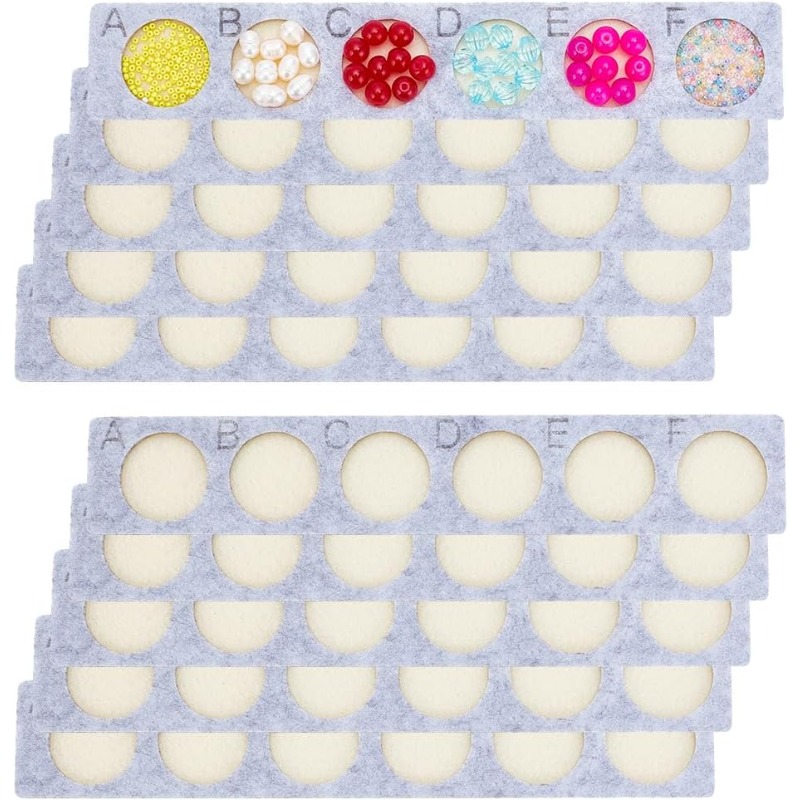 10ชิ้นถาดออกแบบลูกปัดเสื่อลูกป - Jewelry Making Board บทวิจารณ์และราคา