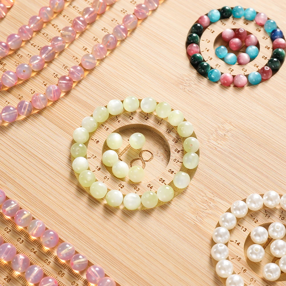 8 ประเภทไม้ Flocked Beading ถา - Jewelry Making Board บทวิจารณ์และราคา