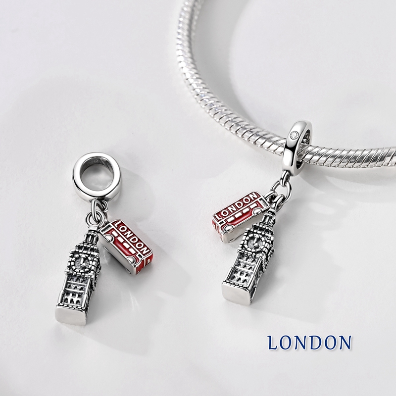 จี้บิ๊กเบ็นลอนดอนสำหรับสร้อยข้ - Jewelry Making London บทวิจารณ์และราคา