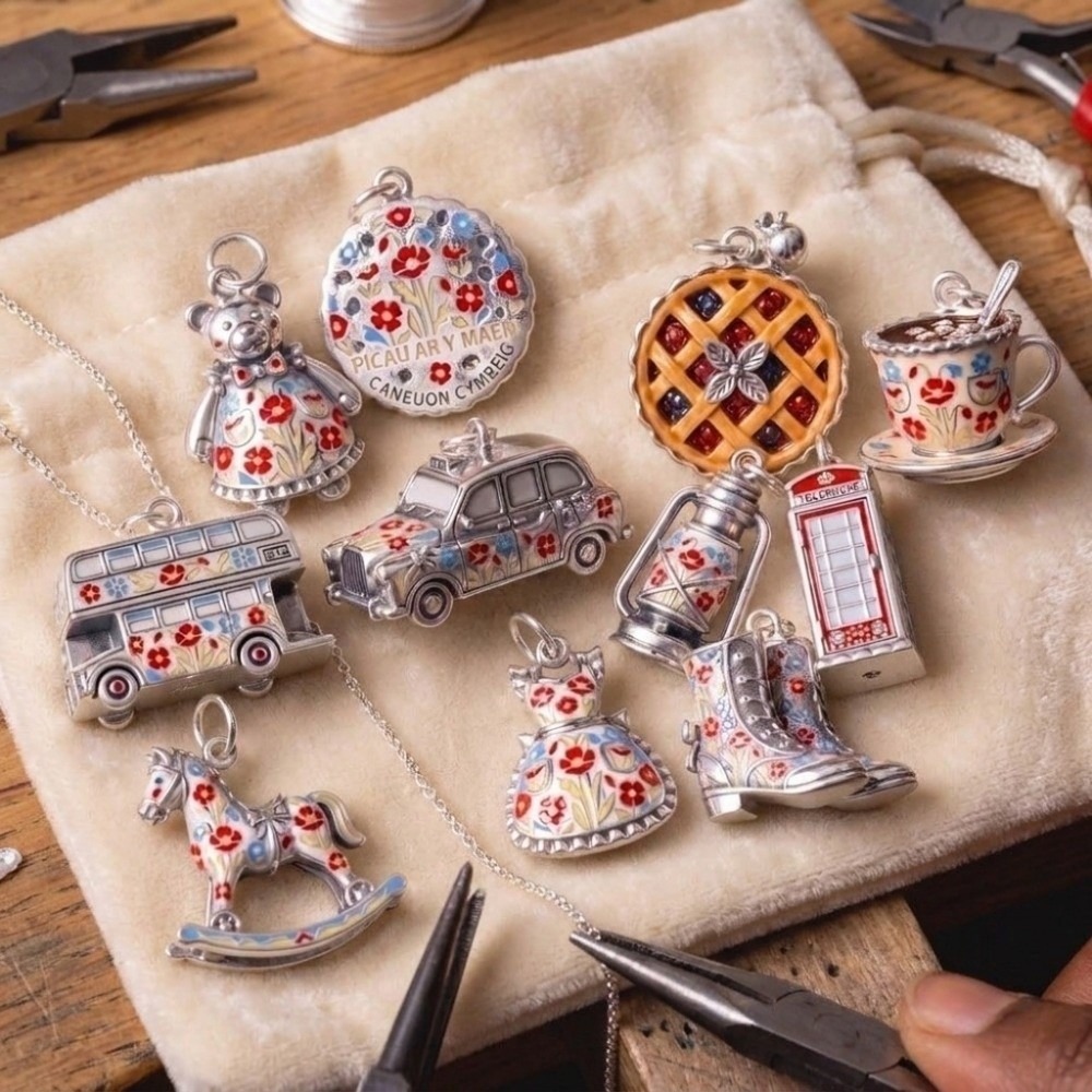 จี้การ์ตูนสแตนเลสสตีลน่ารัก จี - Jewelry Making London บทวิจารณ์และราคา