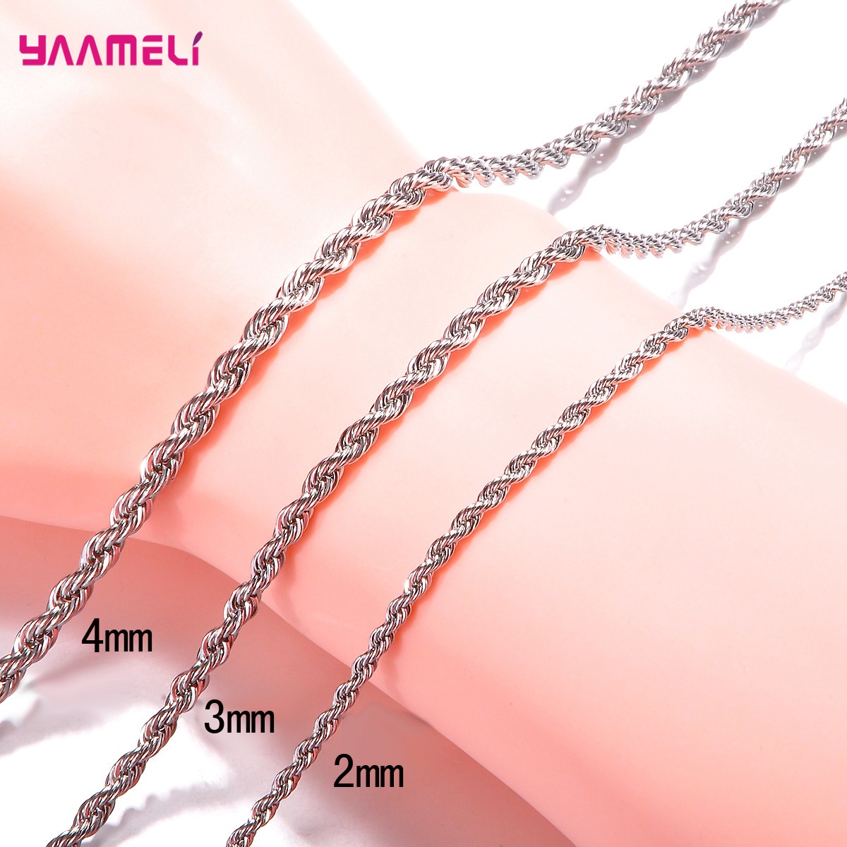 สร้อยคอเงินสเตอร์ลิงแท้925แท้ส - Lobster Clasp Silver บทวิจารณ์และราคา