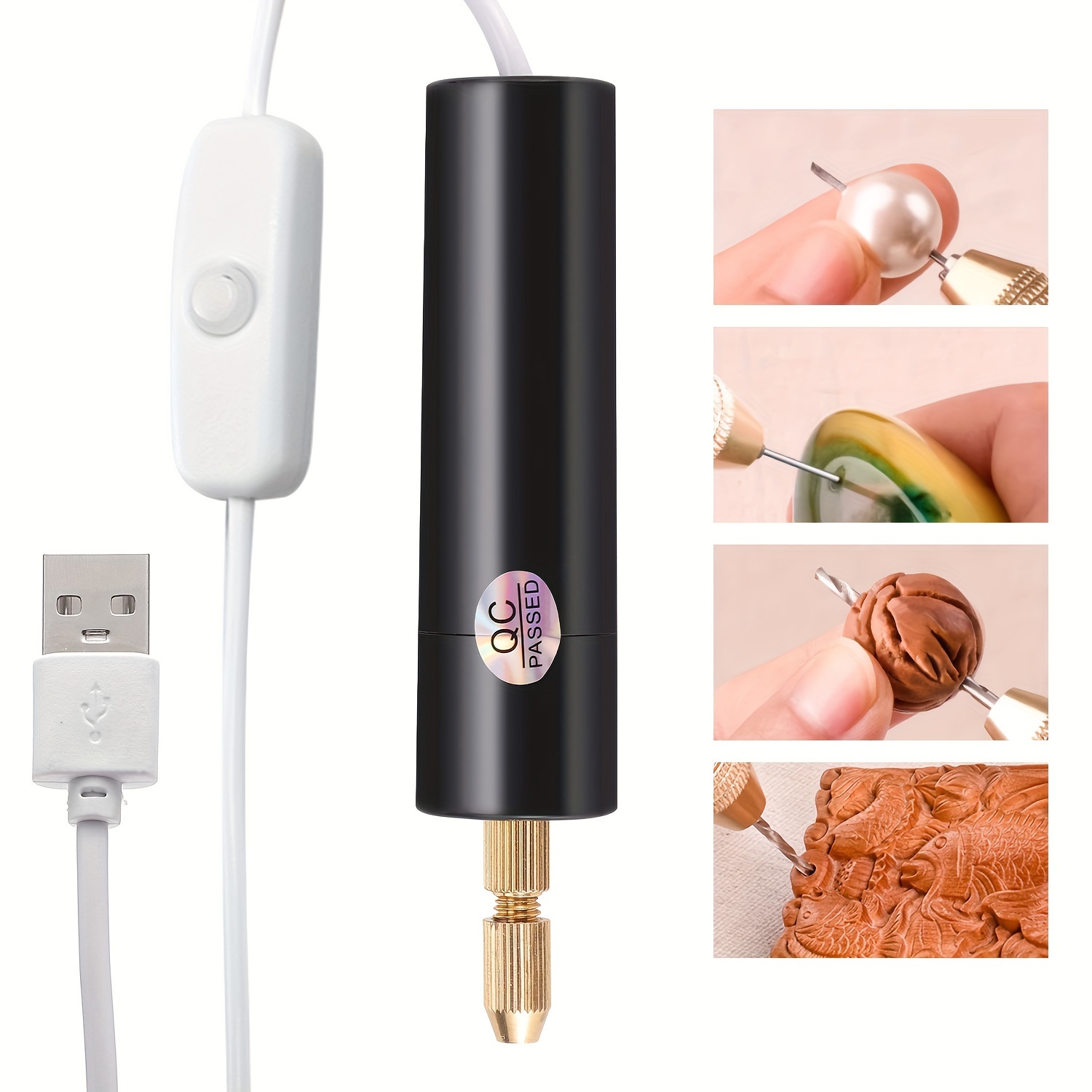 มินิไฟฟ้าเจาะชุด USB ชาร์จโรตา - Jewelry Making Drill บทวิจารณ์และราคา