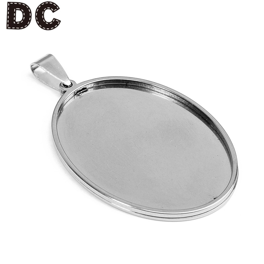 DC Light 5pcs สแตนเลสสตีลเปล่า - Jewelry Making Dc บทวิจารณ์และราคา