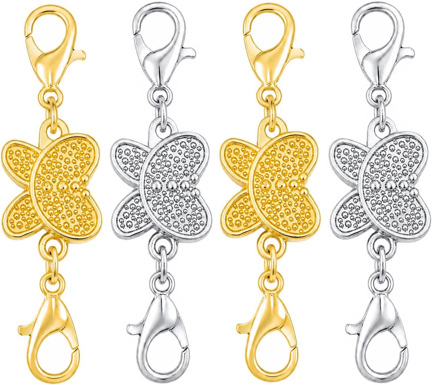 ตัวล็อคสร้อยคอแม่เหล็กรูปผีเสื - Lobster Clasp Silver บทวิจารณ์และราคา