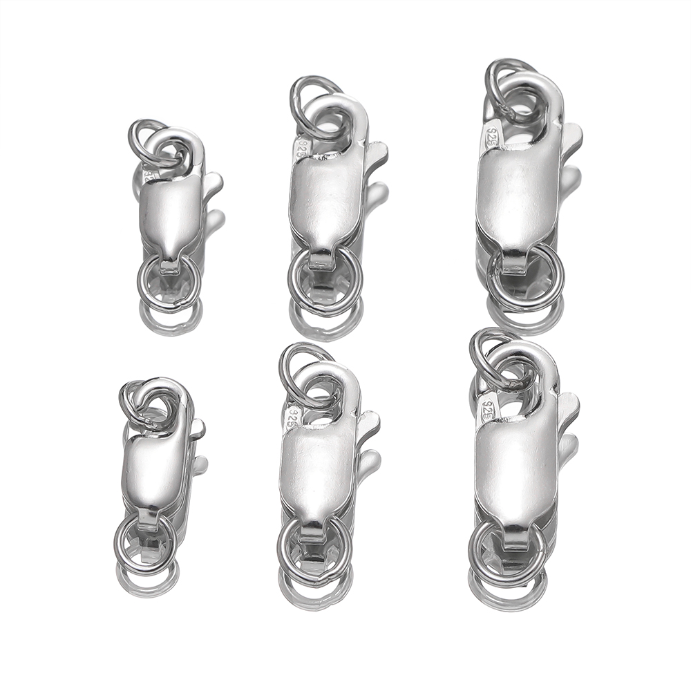 ตัวล็อกแบบก้ามปูเงินแท้ 2 ชิ้น - Lobster Clasp Silver บทวิจารณ์และราคา