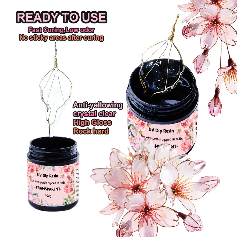 40/100/200 กรัมยูวีดิปเรซิ่นกา - Jewelry Making At Home บทวิจารณ์และราคา