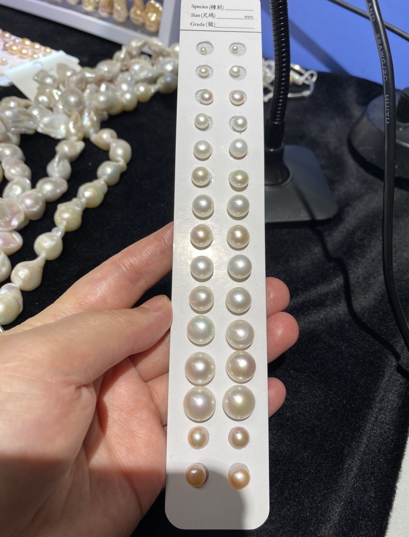 ไข่มุกน้ำจืดสีขาวธรรมชาติ เกรด - Jewelry Making Drill บทวิจารณ์และราคา