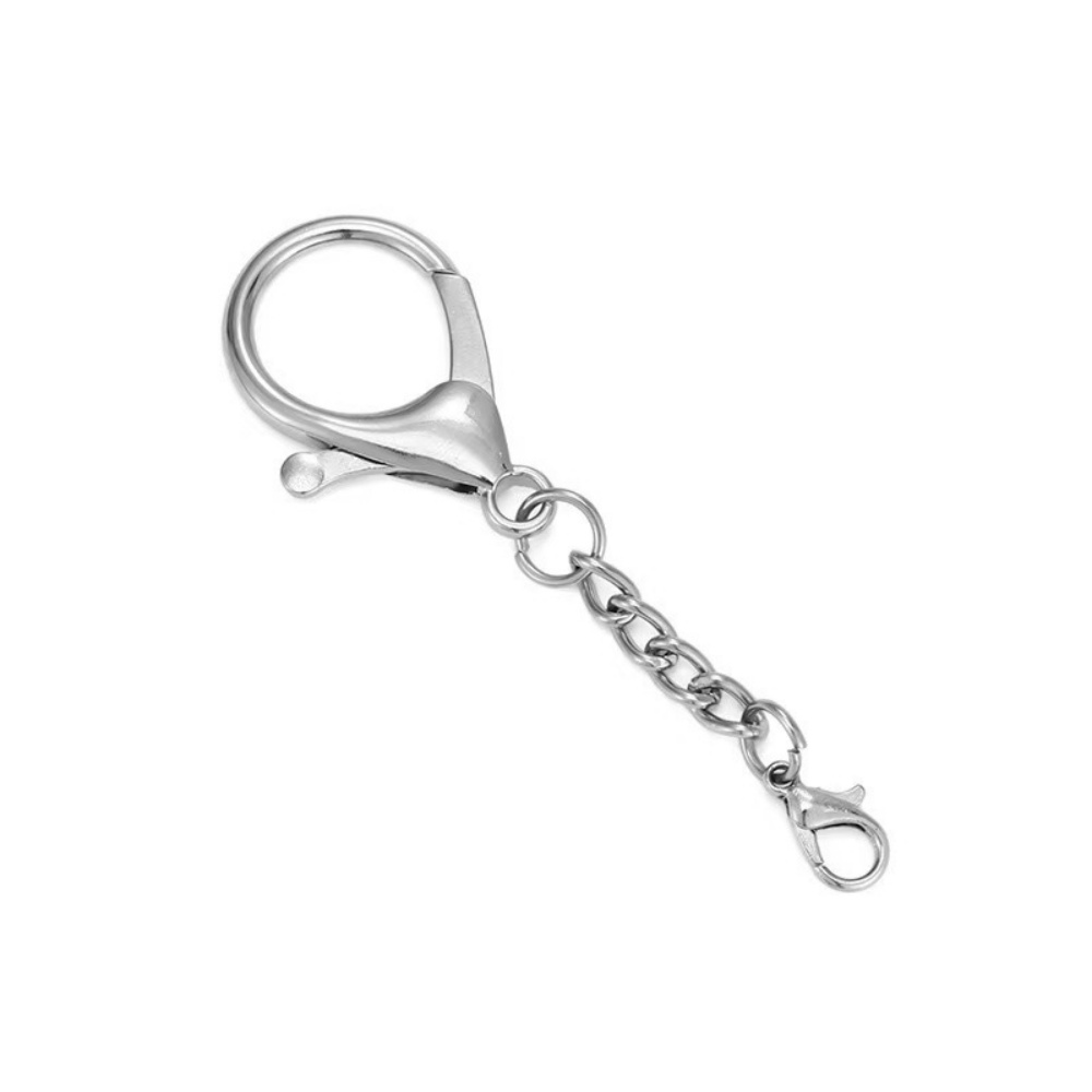 ตัวล็อคแบบก้ามปูขนาดใหญ่สีเงิน - Lobster Clasp Silver บทวิจารณ์และราคา